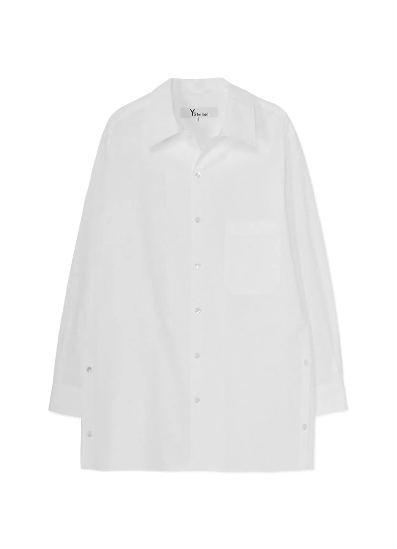 youth trend 40 BROAD OPEN COLLAR SHIRT WITH COLOR STITCH