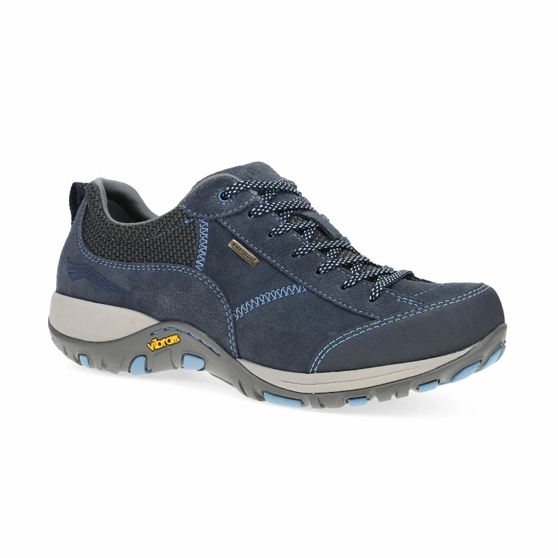 mountain - runner afternoon running footwear Women's Paisley Navy Suede Waterproof