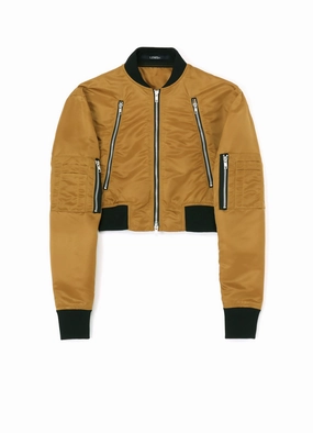 NYLON TWILL SHORT BLOUSON design Adjustable Hood