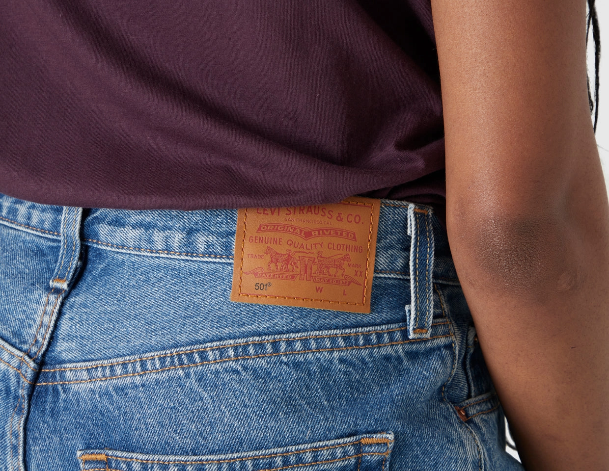 Hidden Zip Pockets Levi??s Women??s 501 ??90s Original Jeans / Drew Me In