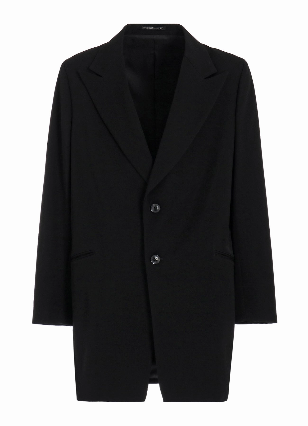 CASHMERE WEAVE PEAKED LAPEL JACKET All Season