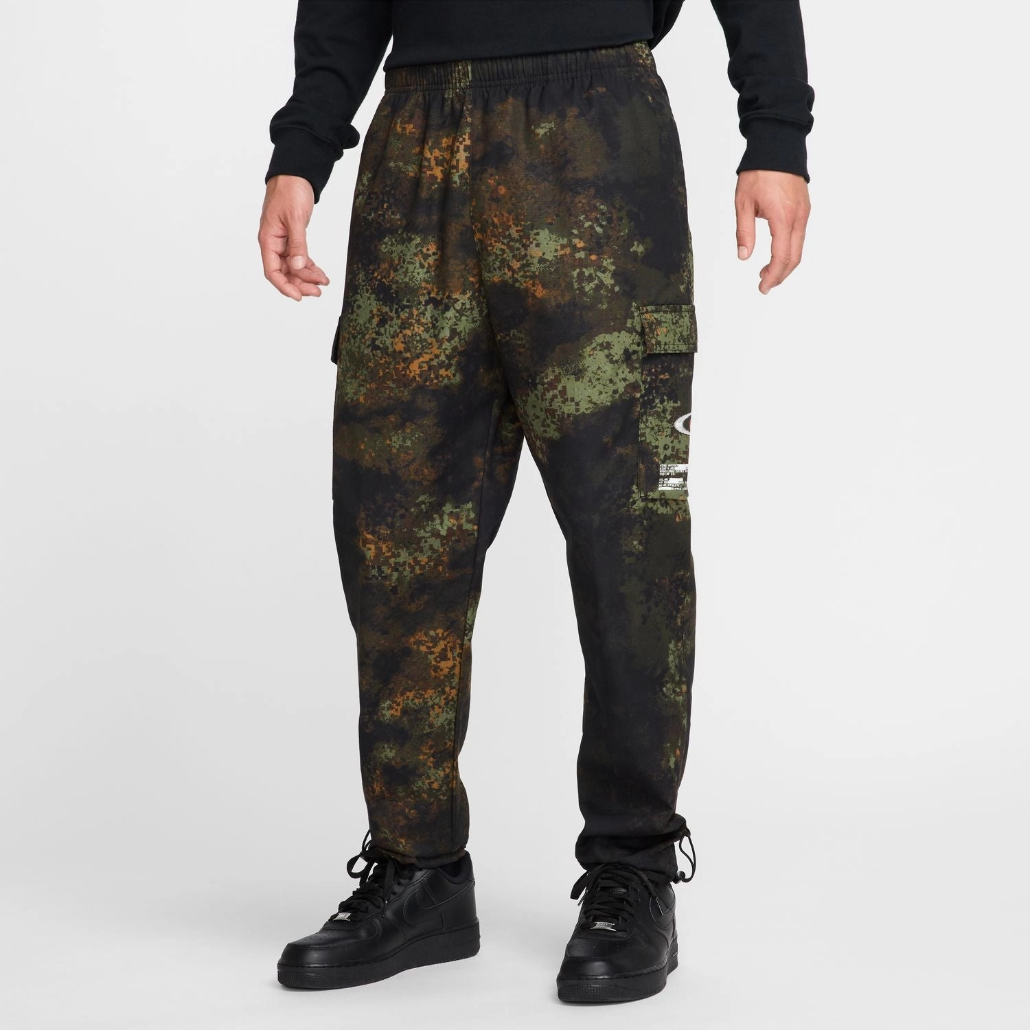 Flexible Layer Stretchable Wear Air Play Woven AOP Pant - Mens