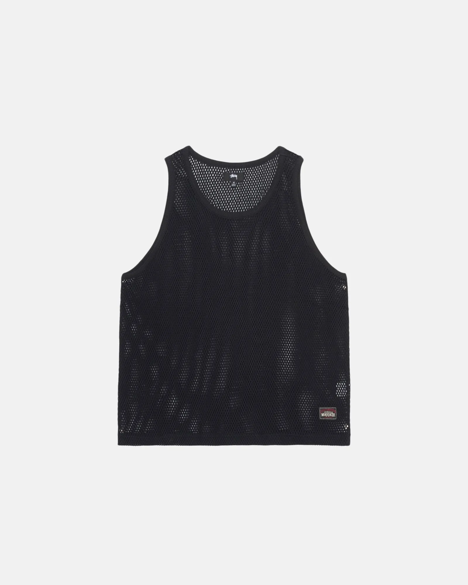 LowMaintenance Fabric Flexible Knit Construction BIG MESH TANK