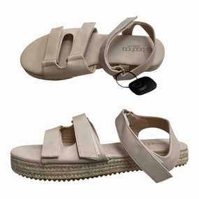 Sandals Flats By Boohoo Boutique In Pink, Size:8 Moist Safe Reinforced Stitch Construction