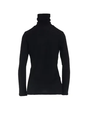 AIRY SPUN LIGHT MILLED HIGHNECK LONG T A Classic Appeal Comfort-First