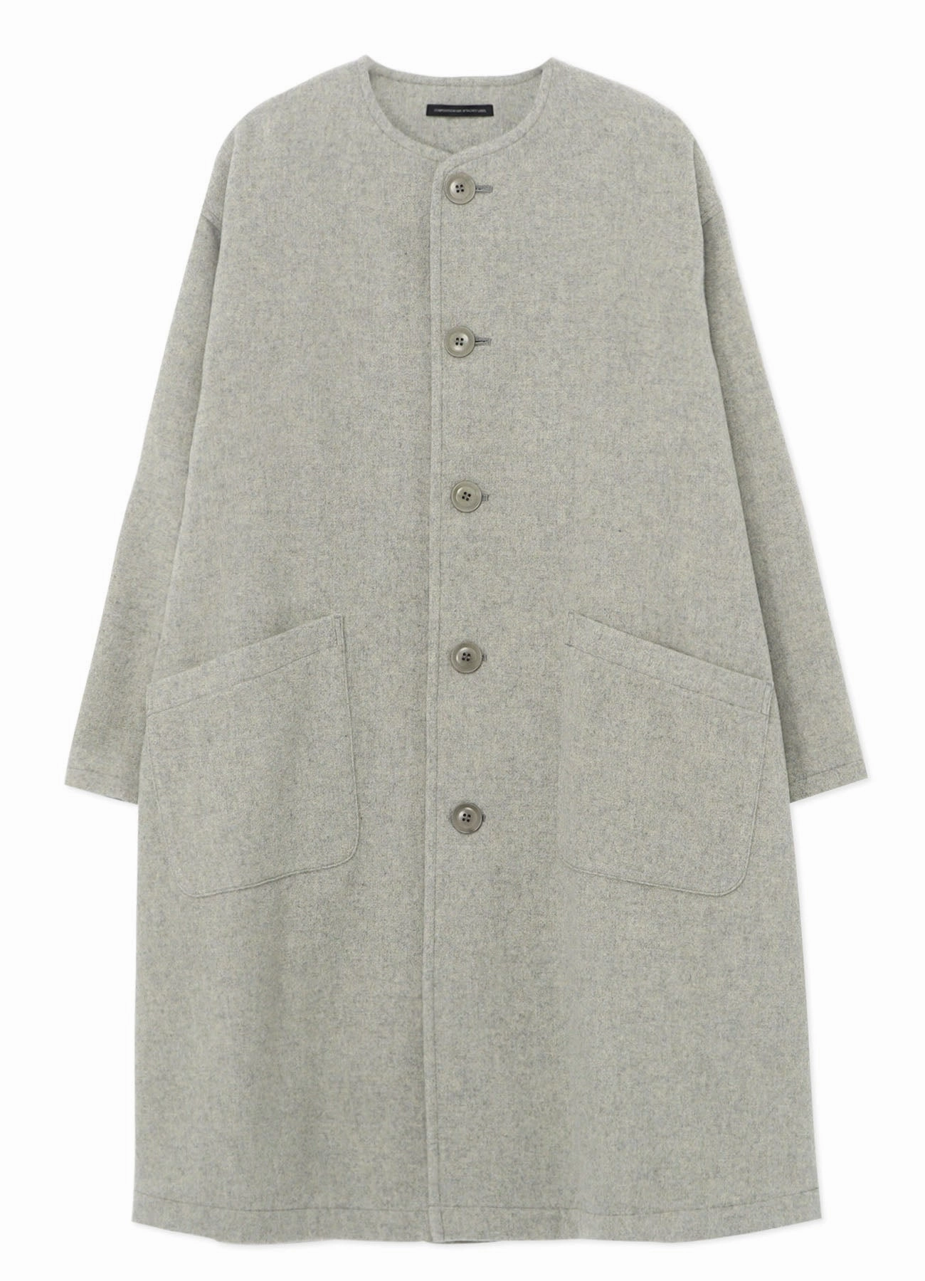 Advanced Insulation AIRY MOSSER COLLARLESS COAT