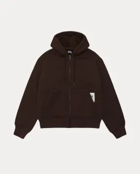 Collared BONDED SHERPA LINED HOOD