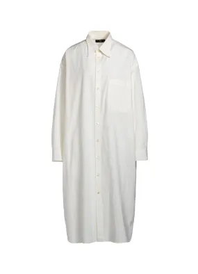 HIGH TWISTED COTTON LONG SHIRT Spring Break