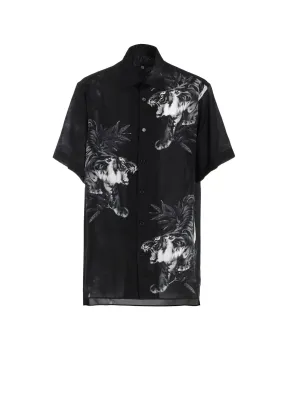 Versatile Clothing ALOHA SHIRT WITH TIGER PRINT