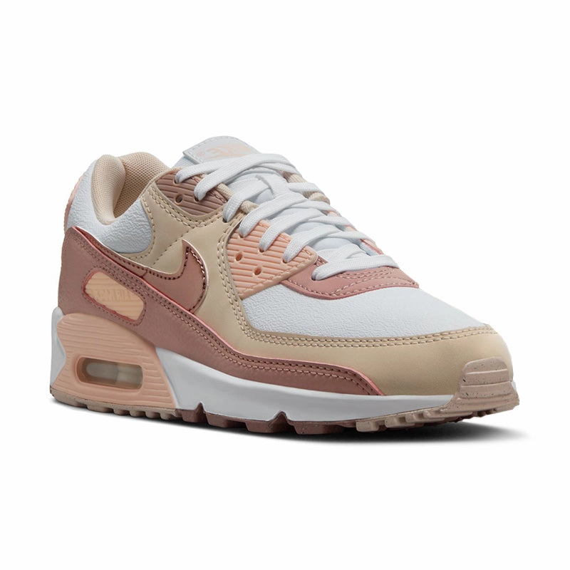 injury - prevention Midfoot Lock Women's Air Max 90 Next Nature White/Particle Pink