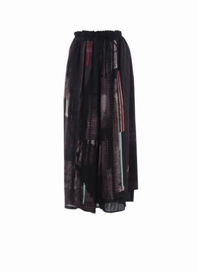 CU/LAWN DOUBLED STRING PANTS BreathableLining