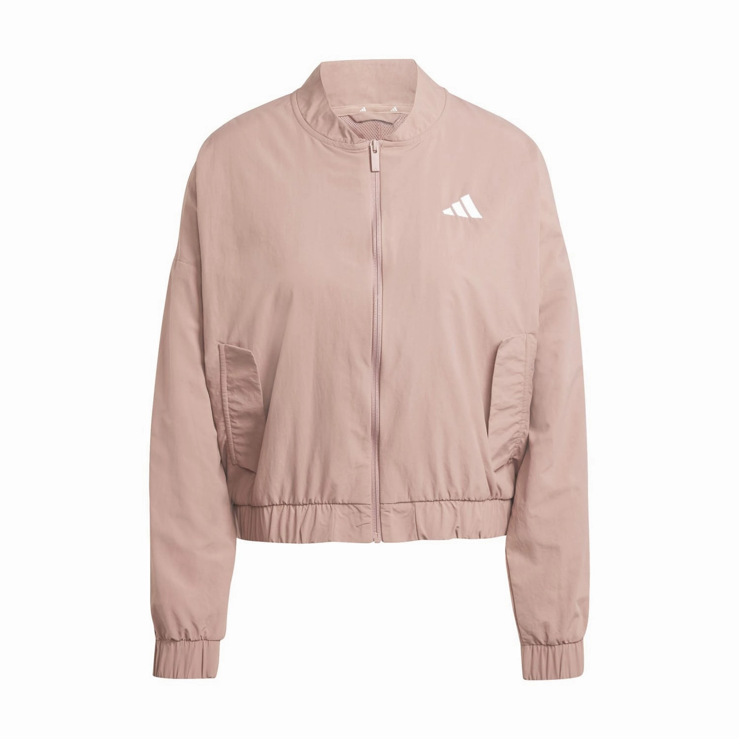 Essentials 3-Stripe Woven Bomber Jacket - Womens Athletic Wear