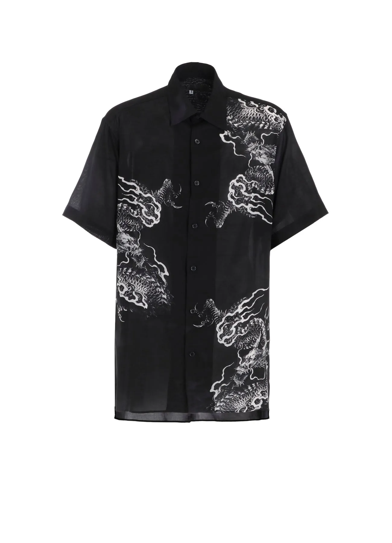 ALOHA SHIRT WITH DRAGON PRINT Flexible Knit