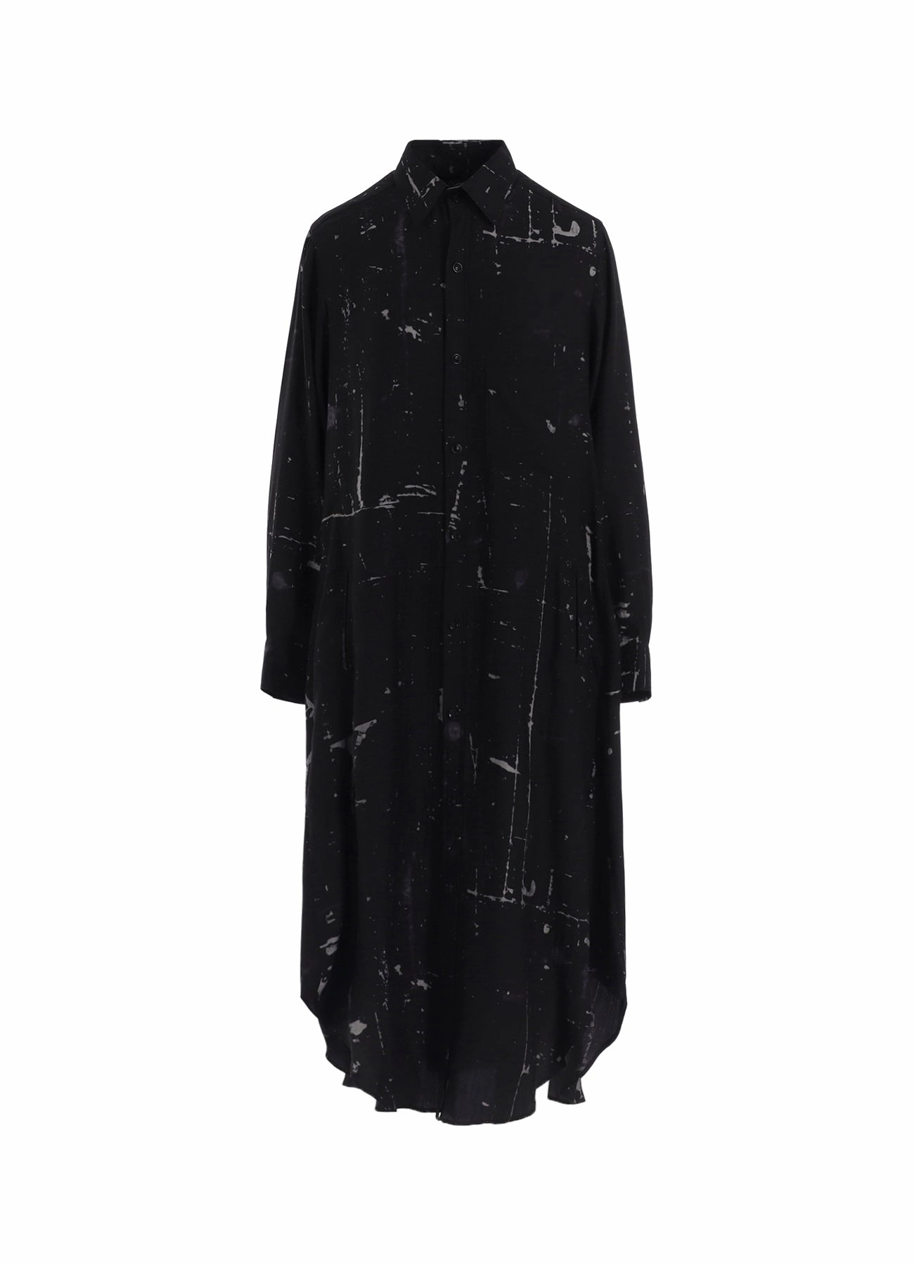 Work Comfort ANGEL-PRINT DUNGAREE TWILL SHIRT DRESS