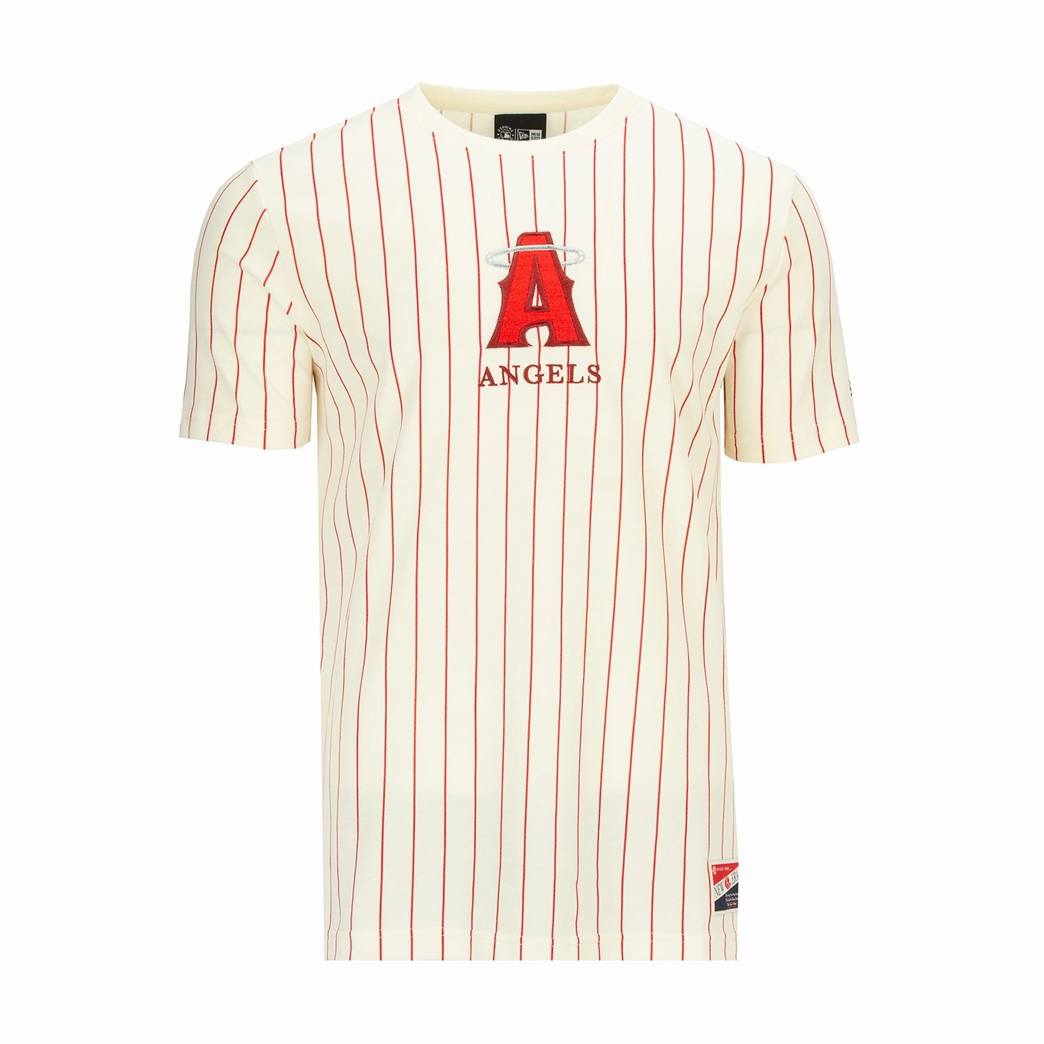 Cool Style Angels Team Logo Pinstripe Tee - Mens