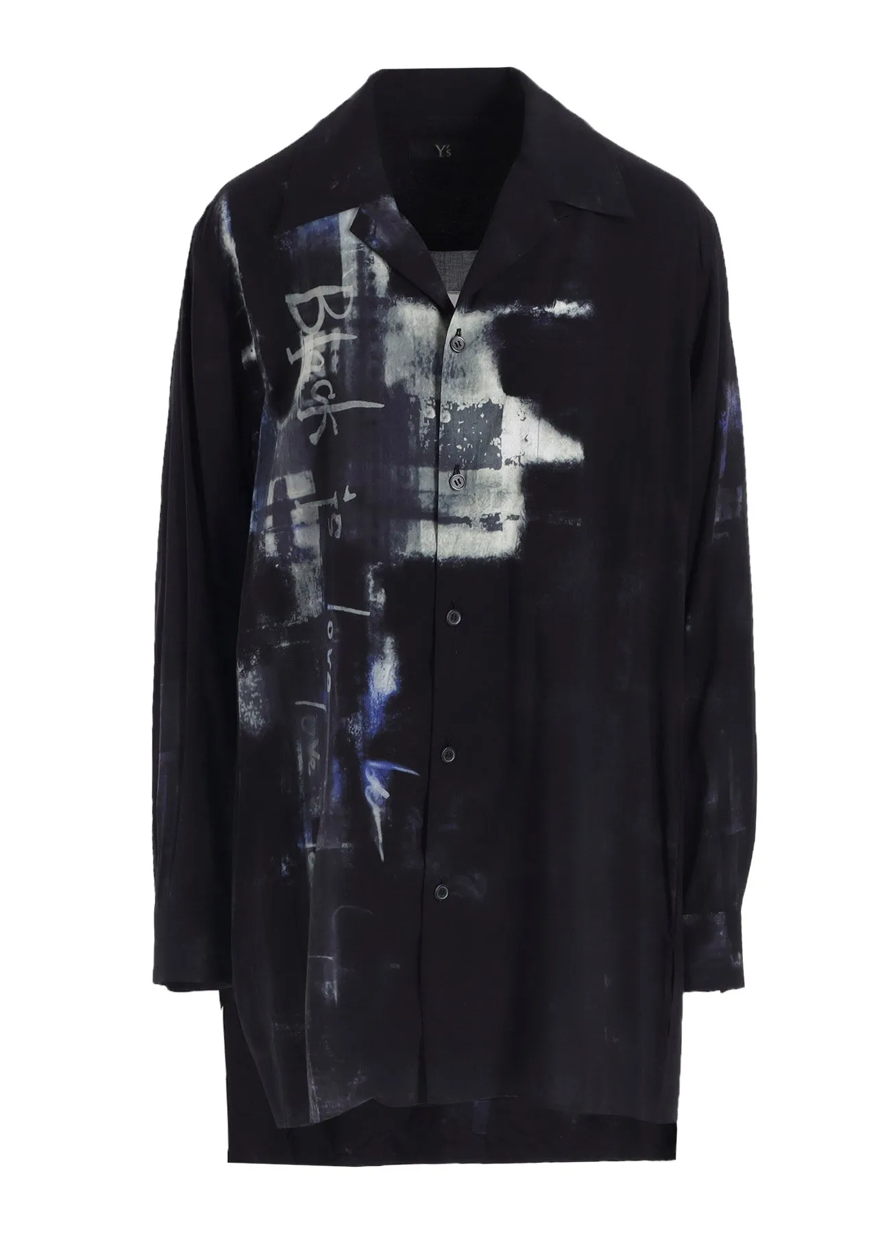 Tailored Cut "BLACK IS LOVE" PRINT SHIRT