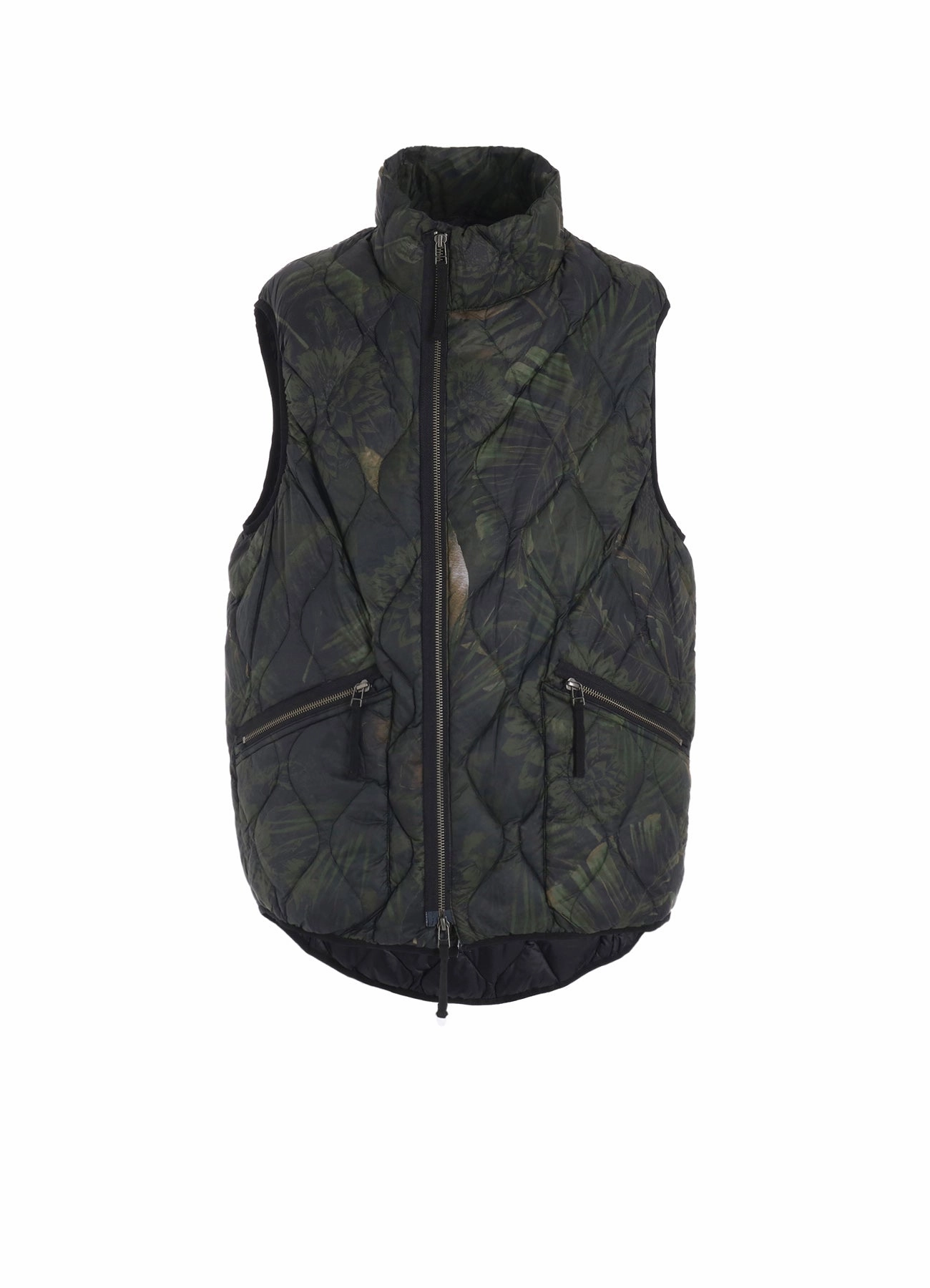 ??S'YTE X TAION??DAHLIA CAMOUFLAGE QUILTED DOWN VEST off - road horizontal