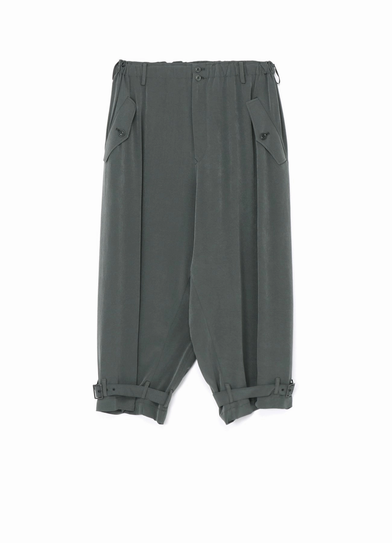 Easy Layer OdorResistantFinish GATHERED HEM-BELTED PANTS