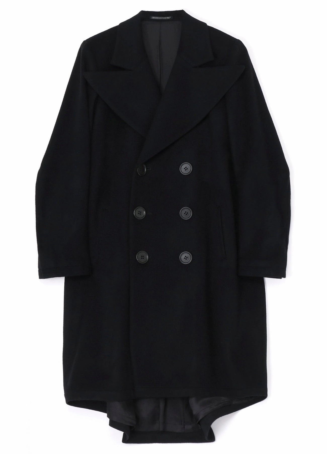 Weatherproof Technology Compressed Packing Design W/CA BEAVER BIG LAPEL DOUBLE COAT