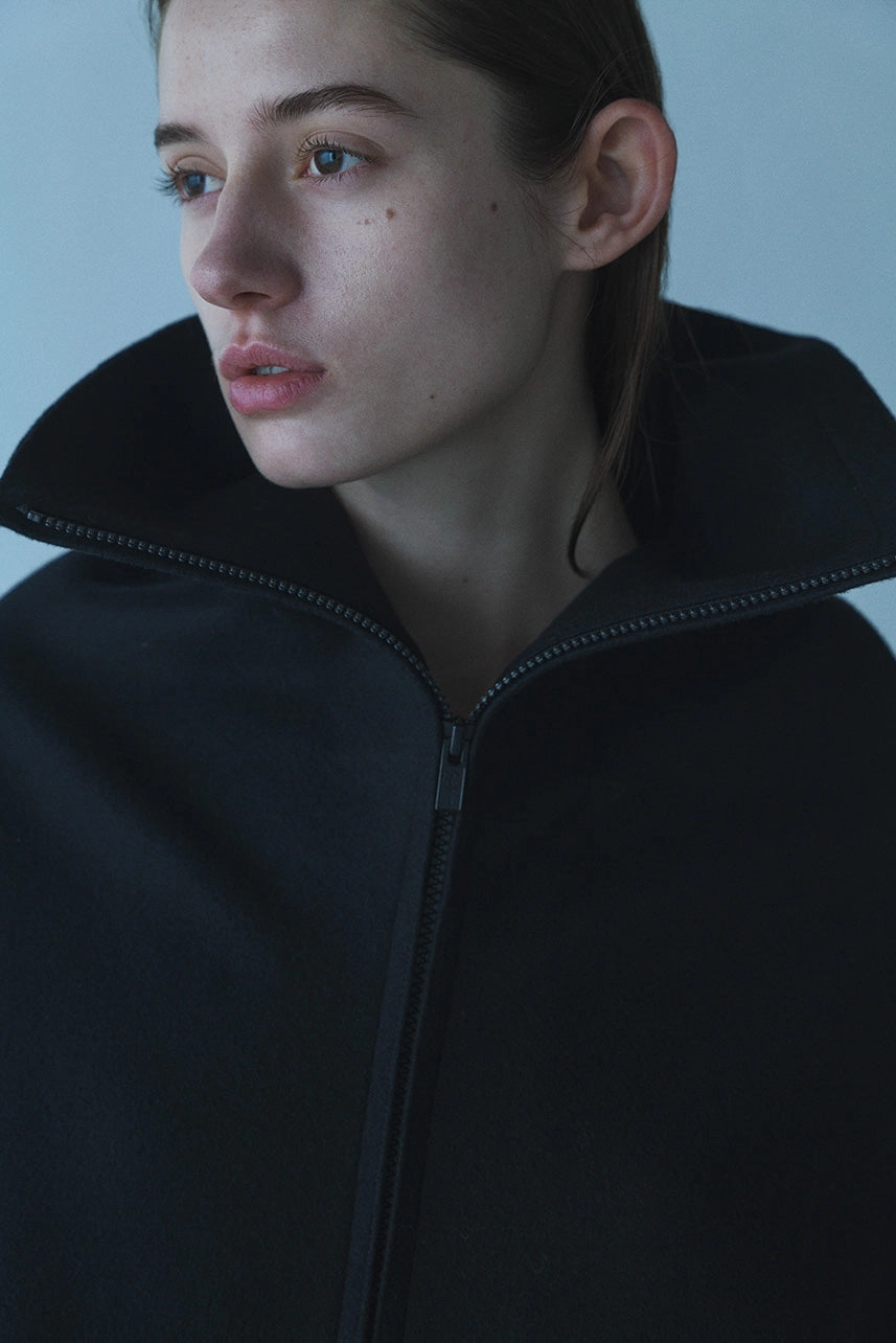 Weatherproof Zipper Tech SUPER100 MELTON VASE COAT