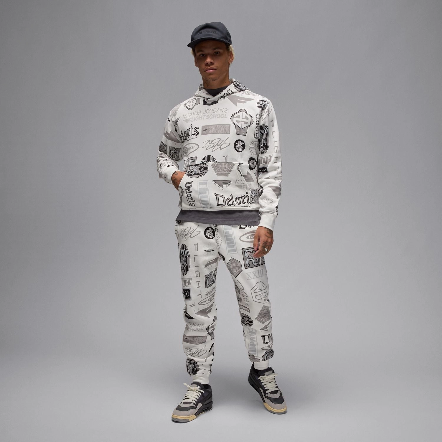 AOP Fleece PO Hoody - Mens Office Wear