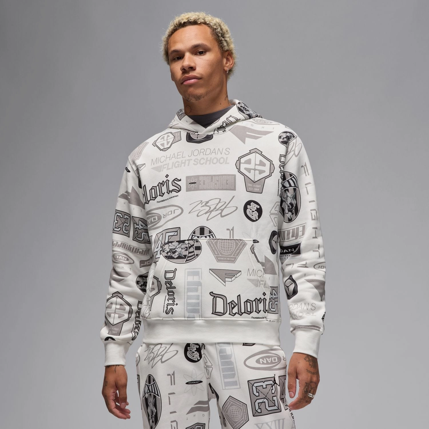 Lifestyle Scene AOP Fleece PO Hoody - Mens