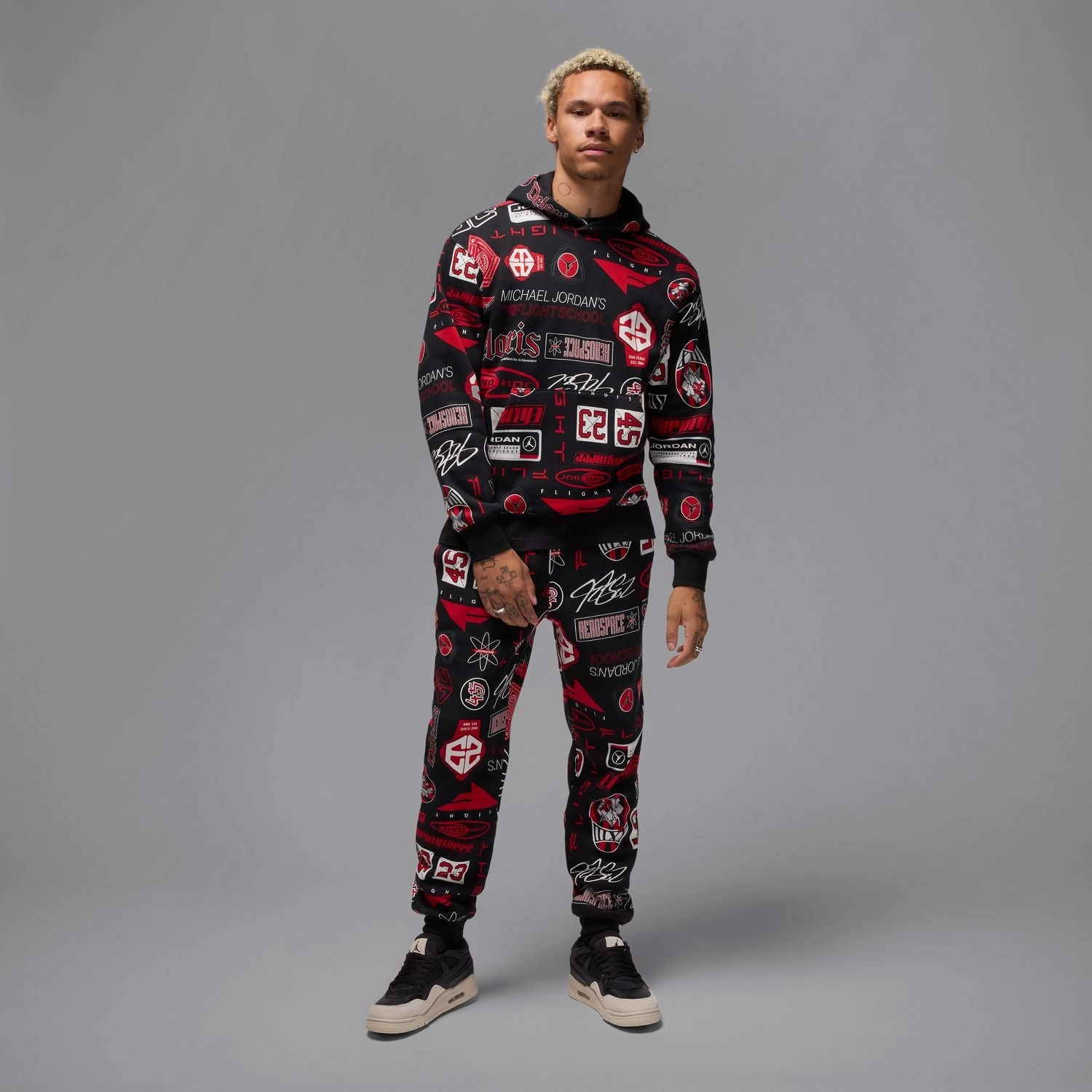 AOP Fleece PO Hoody - Mens Fleece like camping outfit