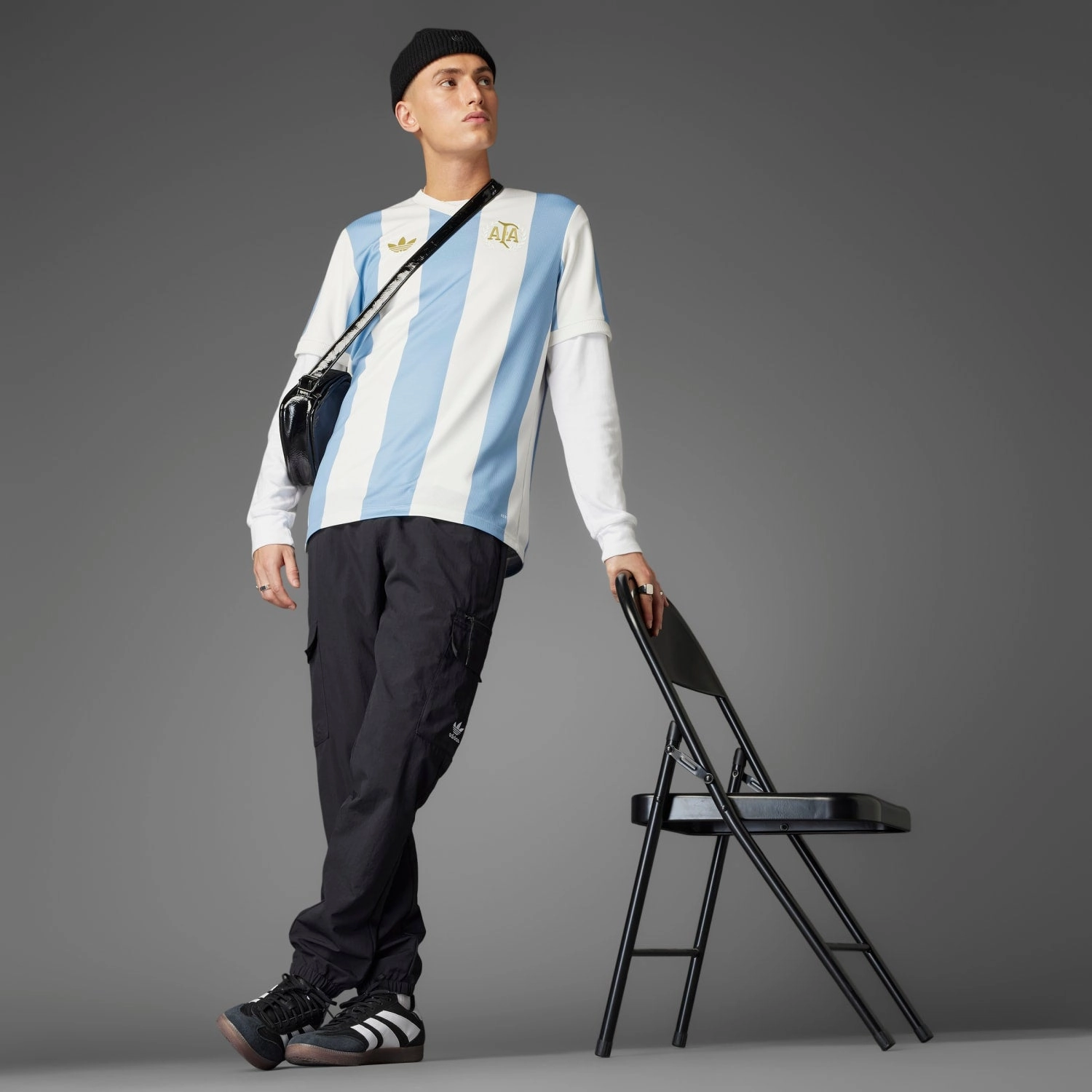 Argentina Anniversary Jersey - Mens Daily Style Casual Chic