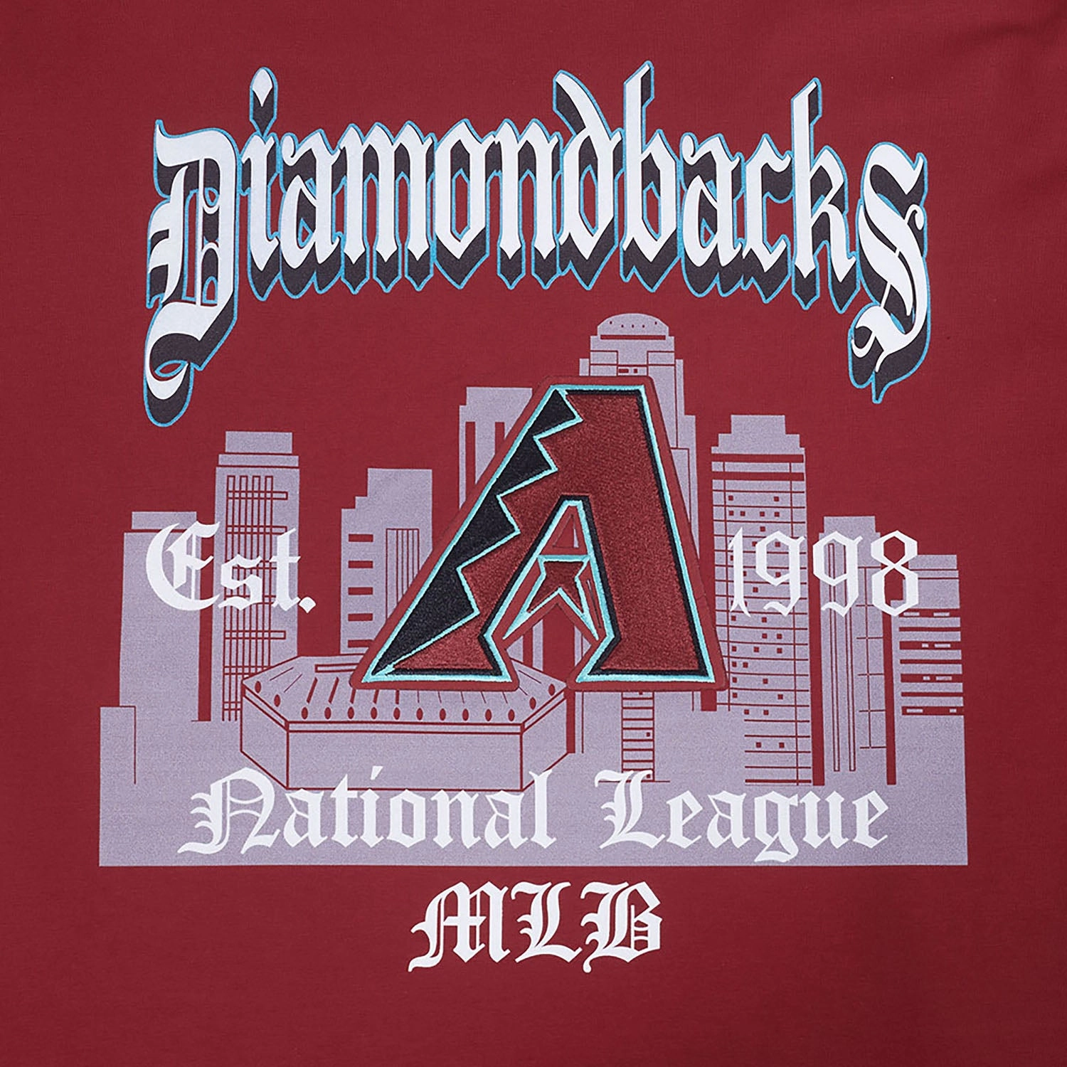 Gift worthy Functional Design Arizona Diamondbacks Old English Tee -Mens