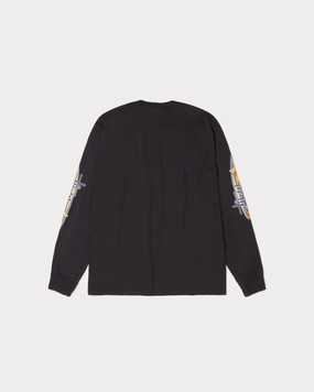 Bright Color Stylish Wearable TWO STAR PIG. DYED LS TEE