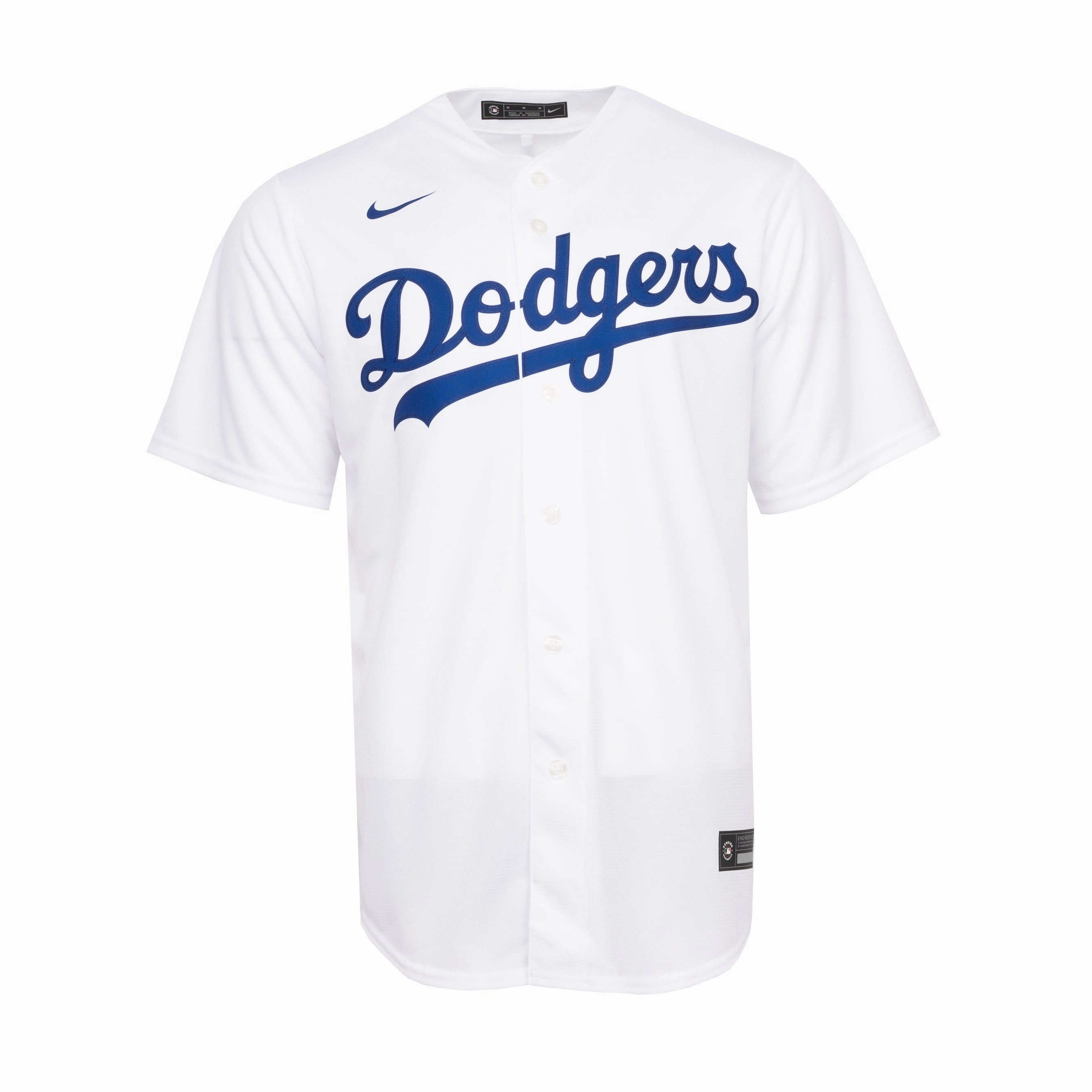 Micro Perforated Fabric Chilly Wear Dodgers Nike Replica Home Jersey - Mens