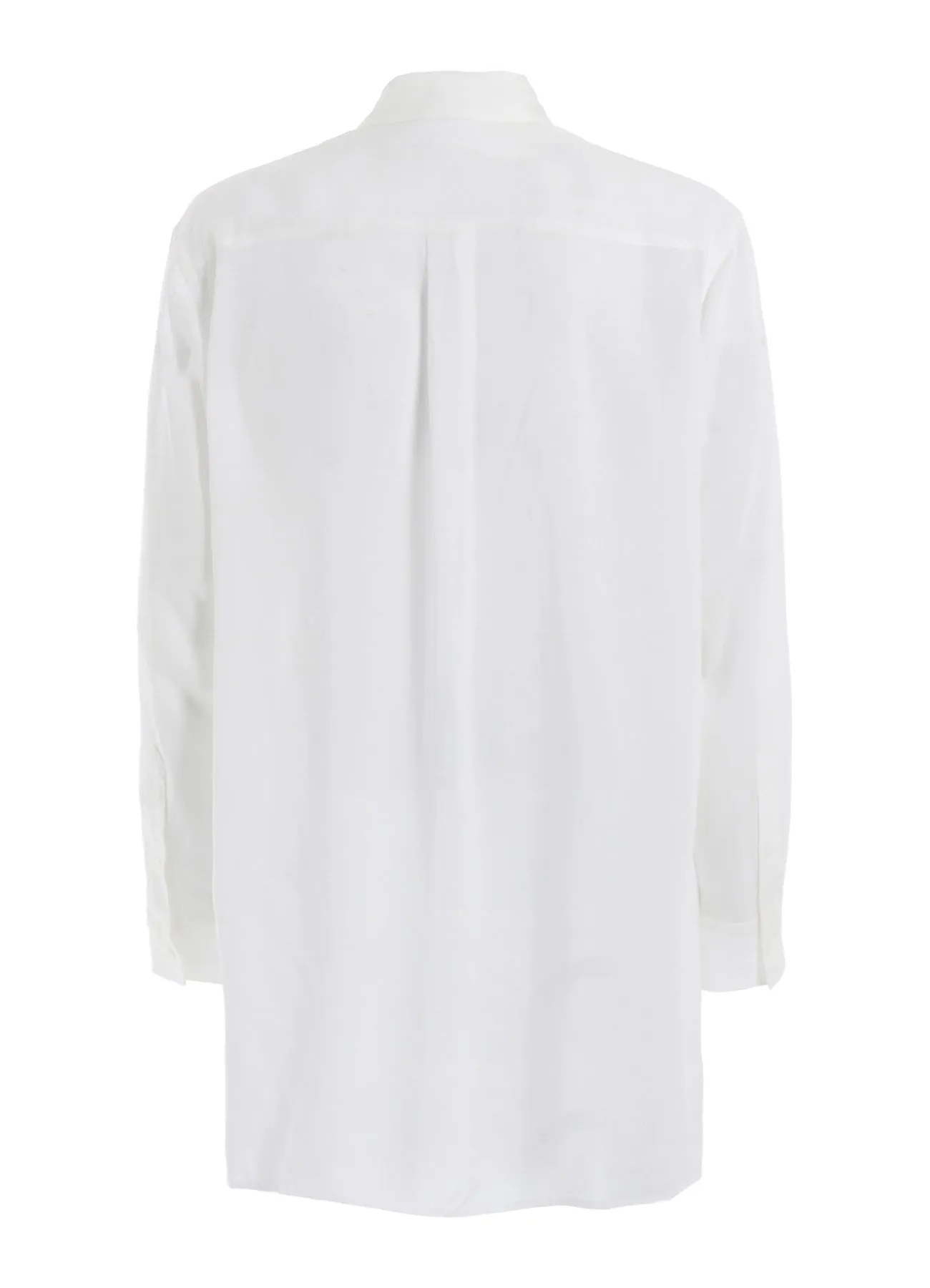 REGULAR COLLAR SHIRT WITH RED FLOWER PRINT Flexible Placket Structure Hooded Option