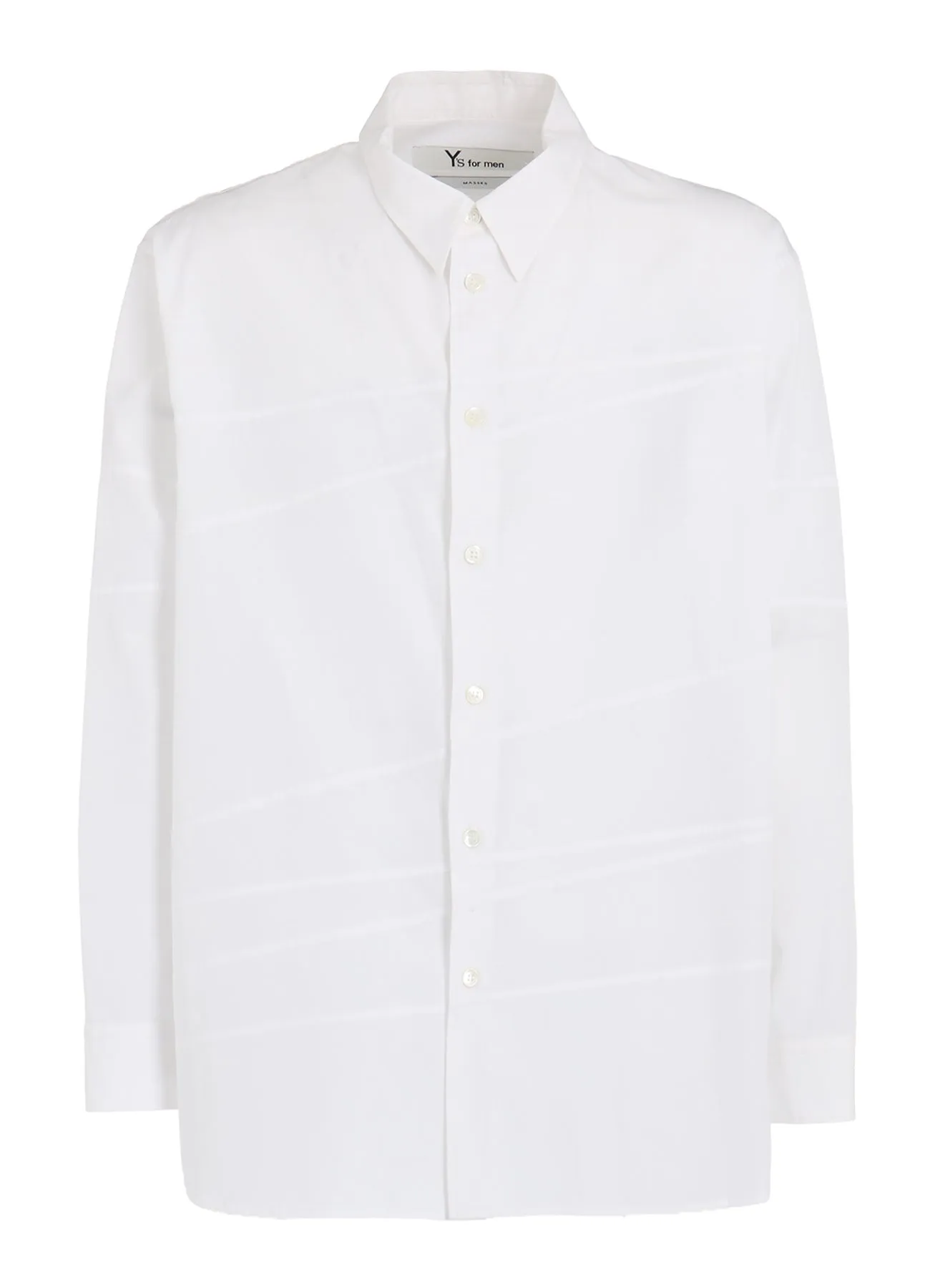 ??Y's for men ?? MASSES??COTTON BROAD PANEL DESIGNED BLOUSE Youthful Appeal