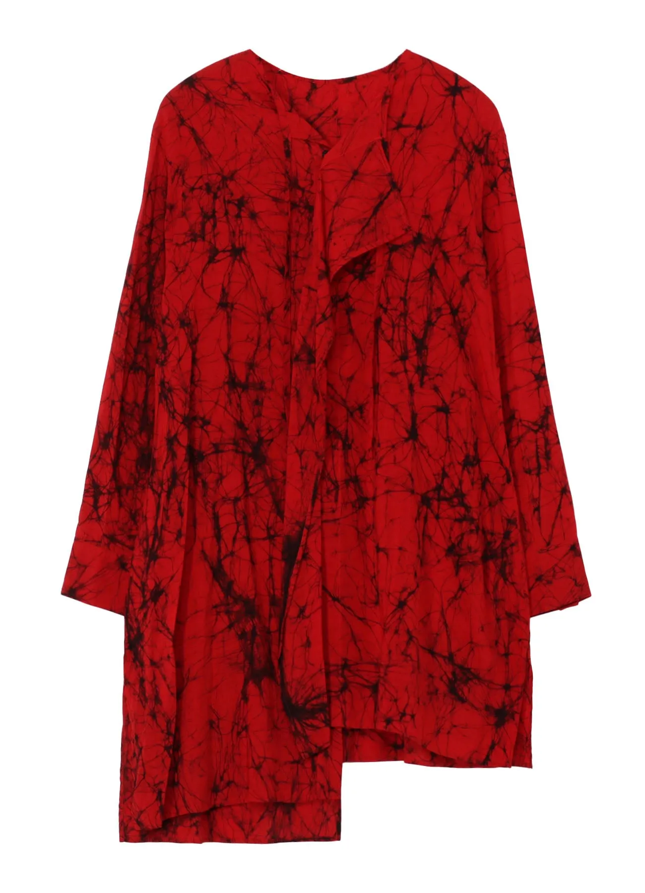 BATIKK LAWN DRAPED BLOUSE A Unisex style Wrinkle Resistant Finish