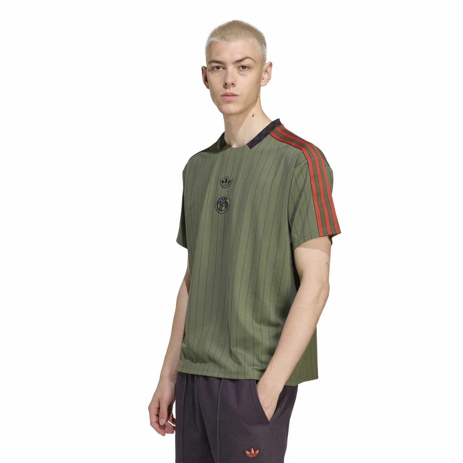 Bayern Munich Icon LS Polo -Mens Wide Neck Opening Trendy Wear
