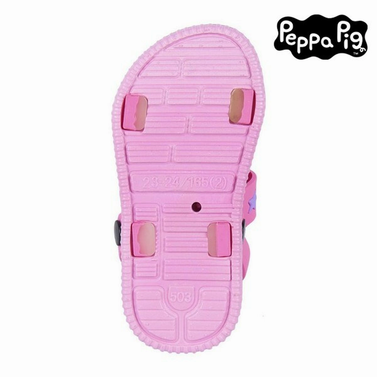 Effortless Step Shoes Comfortable Support Beach Sandals Peppa Pig Pink