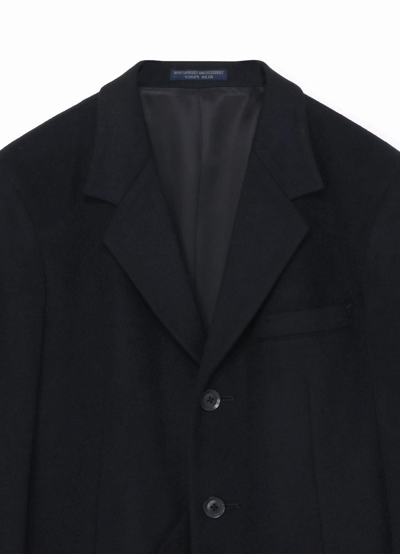 Effort Raglan sleeves BEAVER FINISHED W/Ca S-3BS NOTCHED LAPEL LONG J