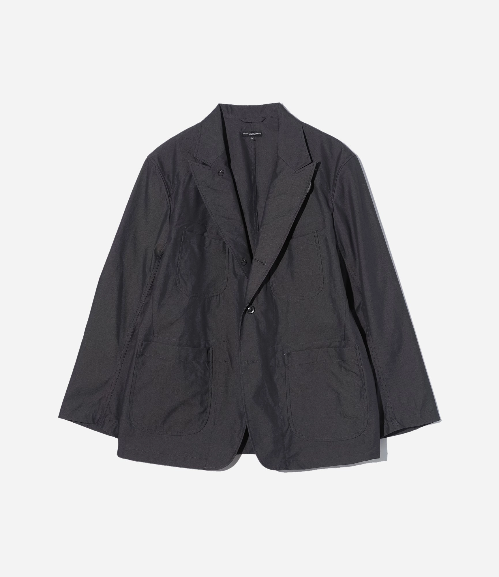 Bedford Jacket ?C Charcoal Weather Poplin Cozy Outerwear