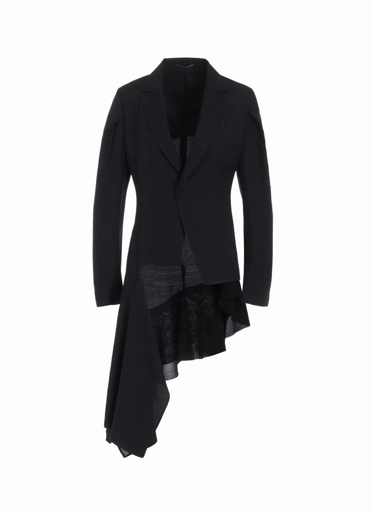 S/W TWILL 2 LAYERED UNBALANCED JACKET Windproof Shell