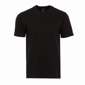 Ethically Sourced Material No Shrink Fabric Classic Vneck Tee - Mens
