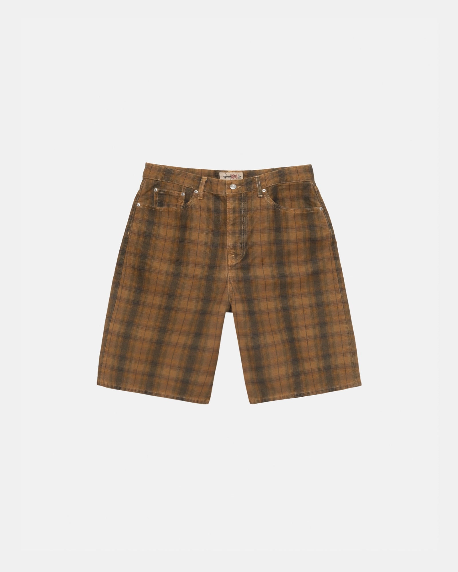 BIG OL' SHORT CANVAS PLAID Breathable mesh lining