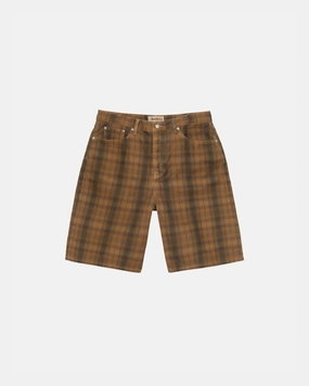 BIG OL' SHORT CANVAS PLAID Chafe Resistant Seams Odor-resistant