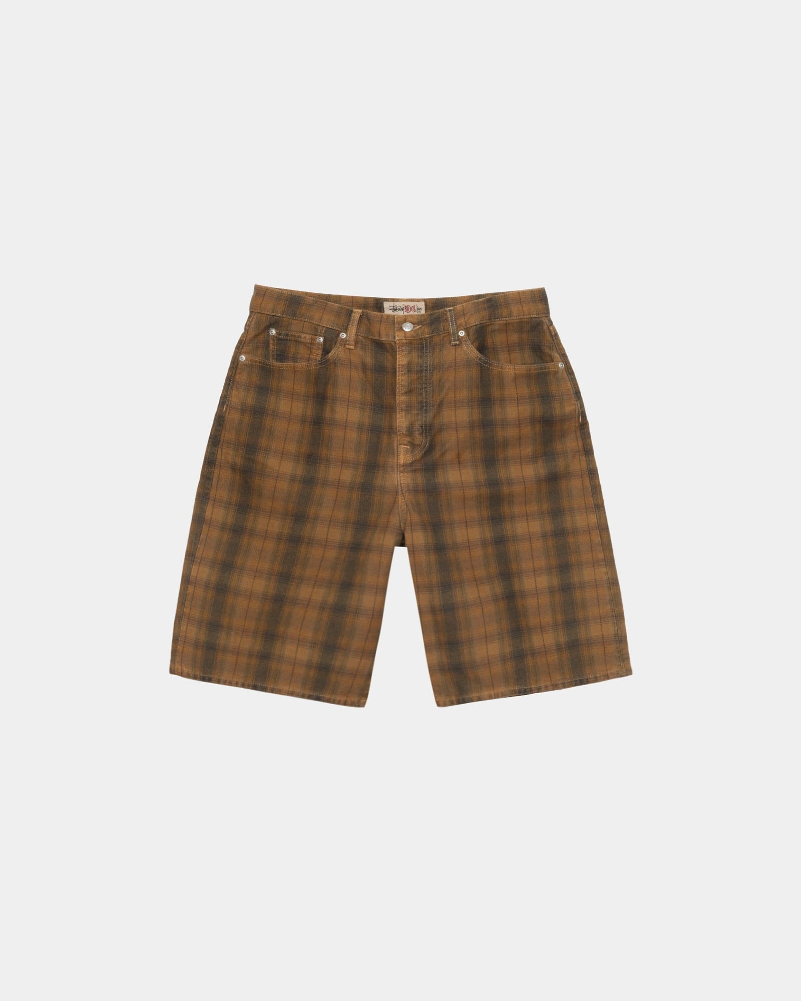 Durable Stitching Weekend Wear BIG OL' SHORT CANVAS PLAID