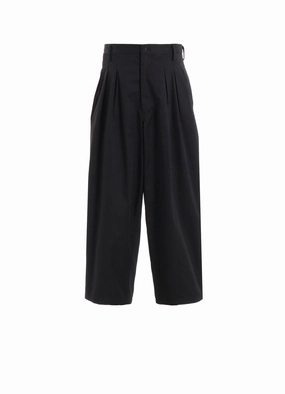 T/C TWILL PANTS WITH 12-TUCKS Abrasion Resistant Panels Low-rise style