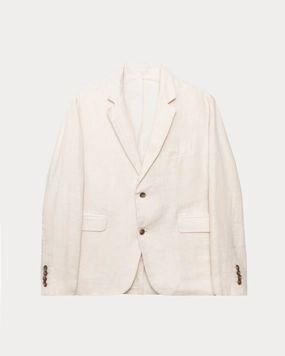 Windproof Cuffs BLAZER TEXTURED LINEN