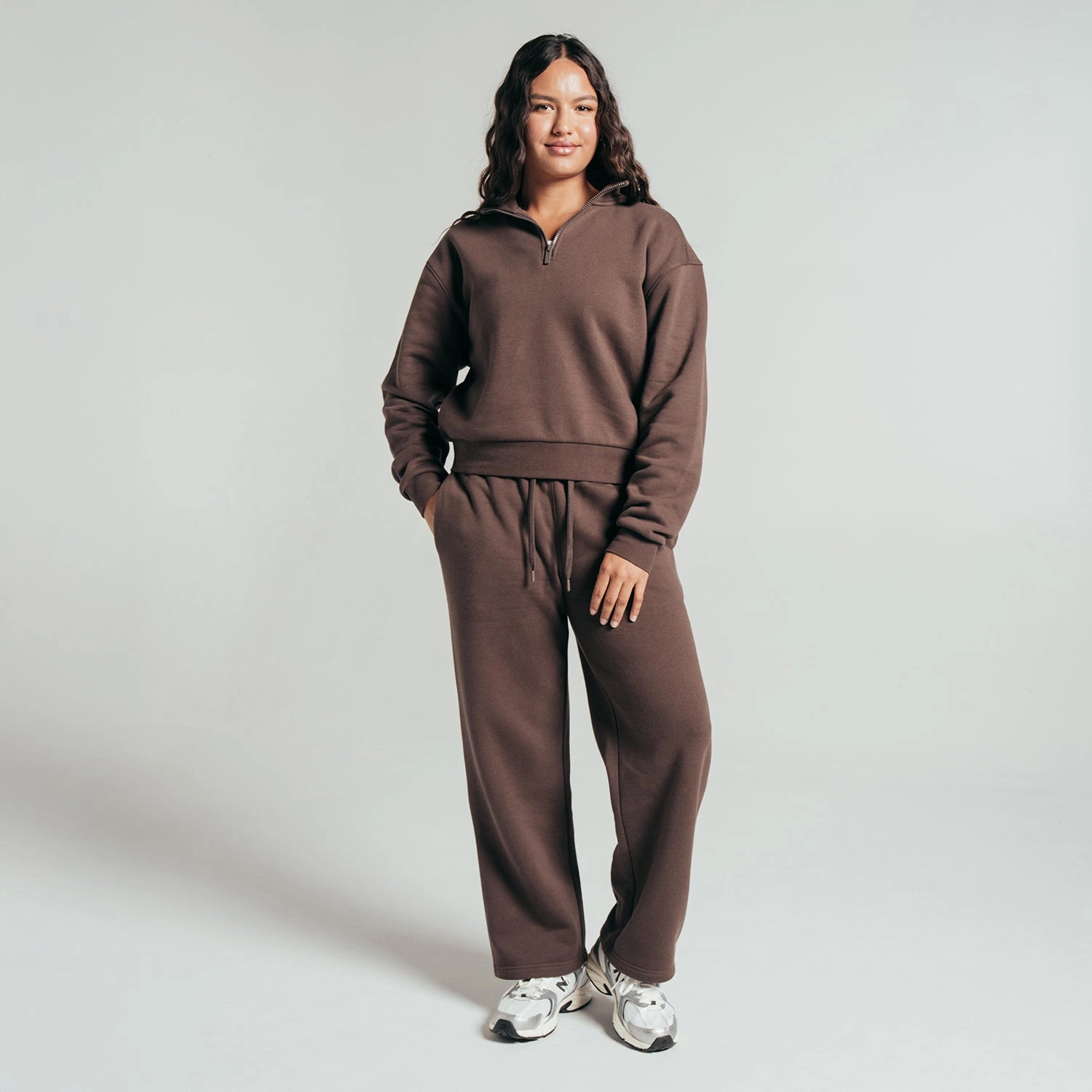 Flexible Hood Soft Apparel QZ Fleece - Womens