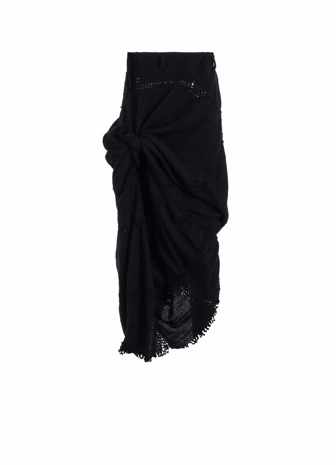 Bold Design Professional Comfort BLOCK JACQUARD KNOT DETAIL SKIRT