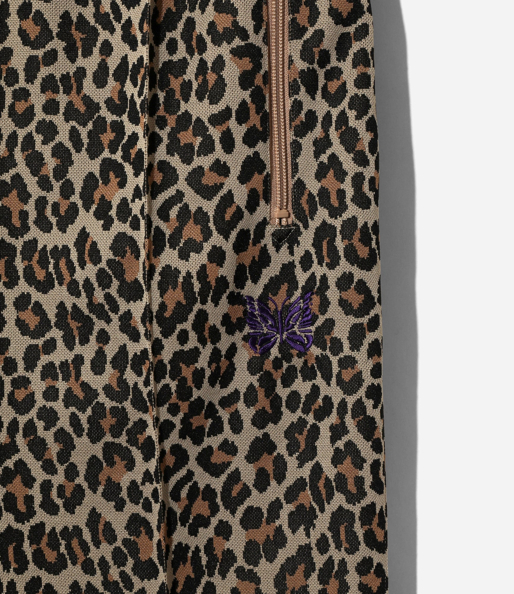 Active Stretch Back pockets Track Pant ?C Leopard Jacquard Polyester