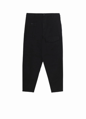 Fast Move Slim Comfort BLACK SCANDAL KATSURAGI NO-TUCK WAIST STRING WORK PANTS