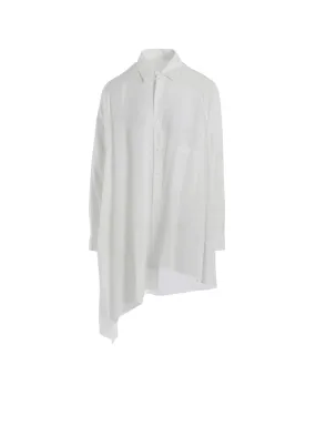 Breathable fabric Practical Choice CELLULOSE LAWN RAGLAN LONG SLV BLOUSE